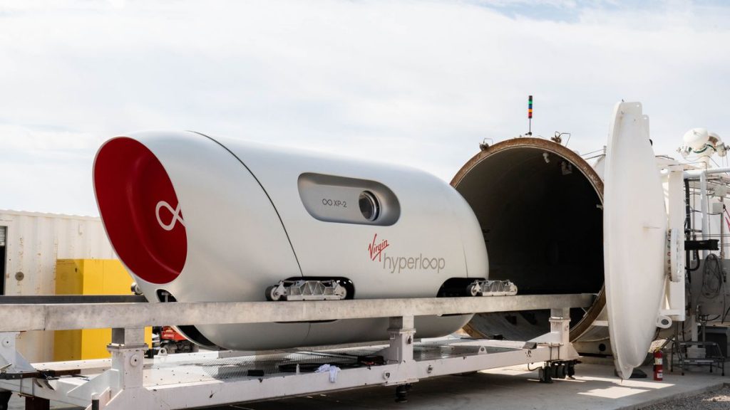 Virgin Hyperloop tiết lộ dự án phát triển tàu siêu tốc không thải khí carbon
