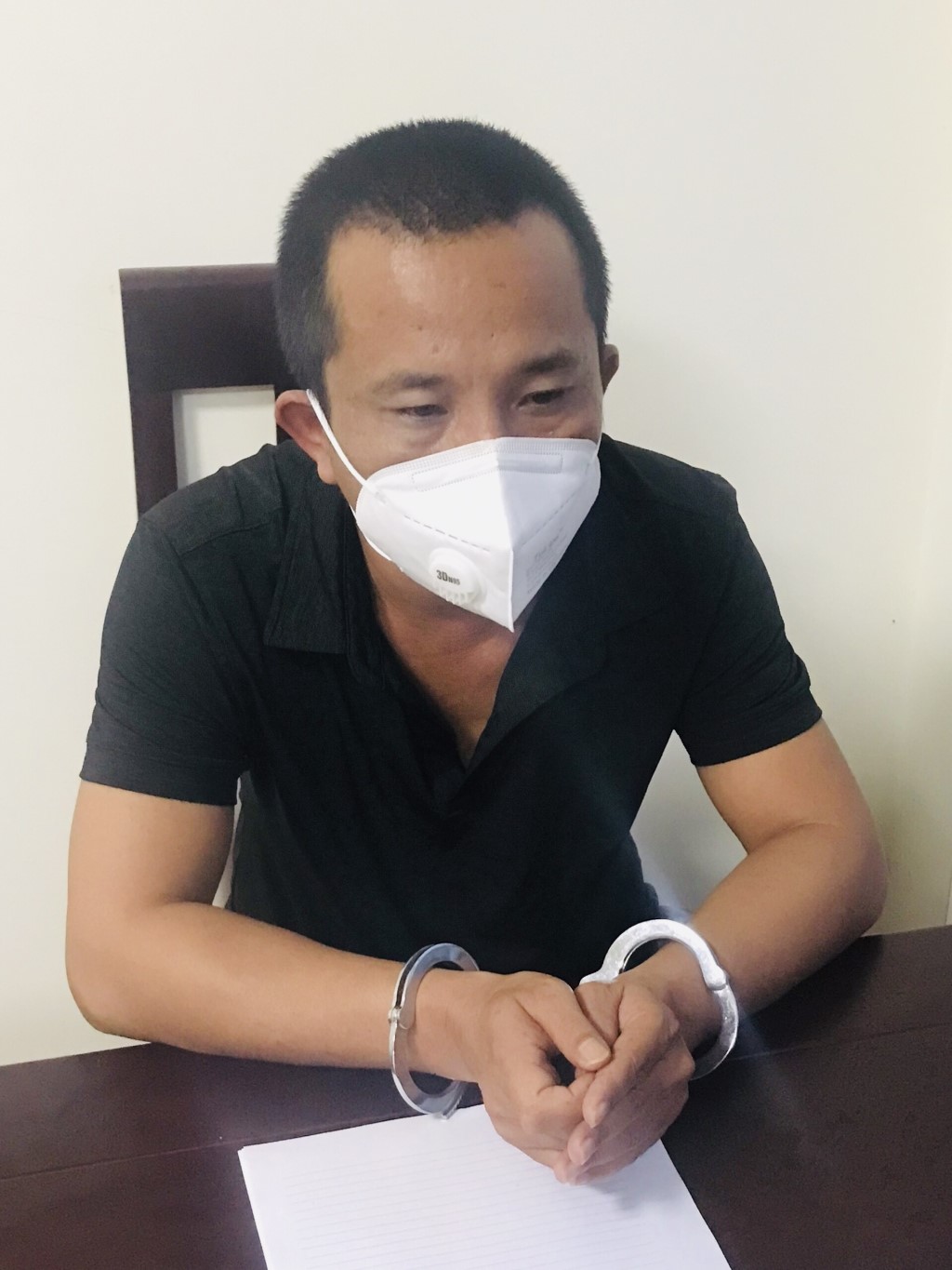 Nguyễn Văn Đồng tại cơ quan công an